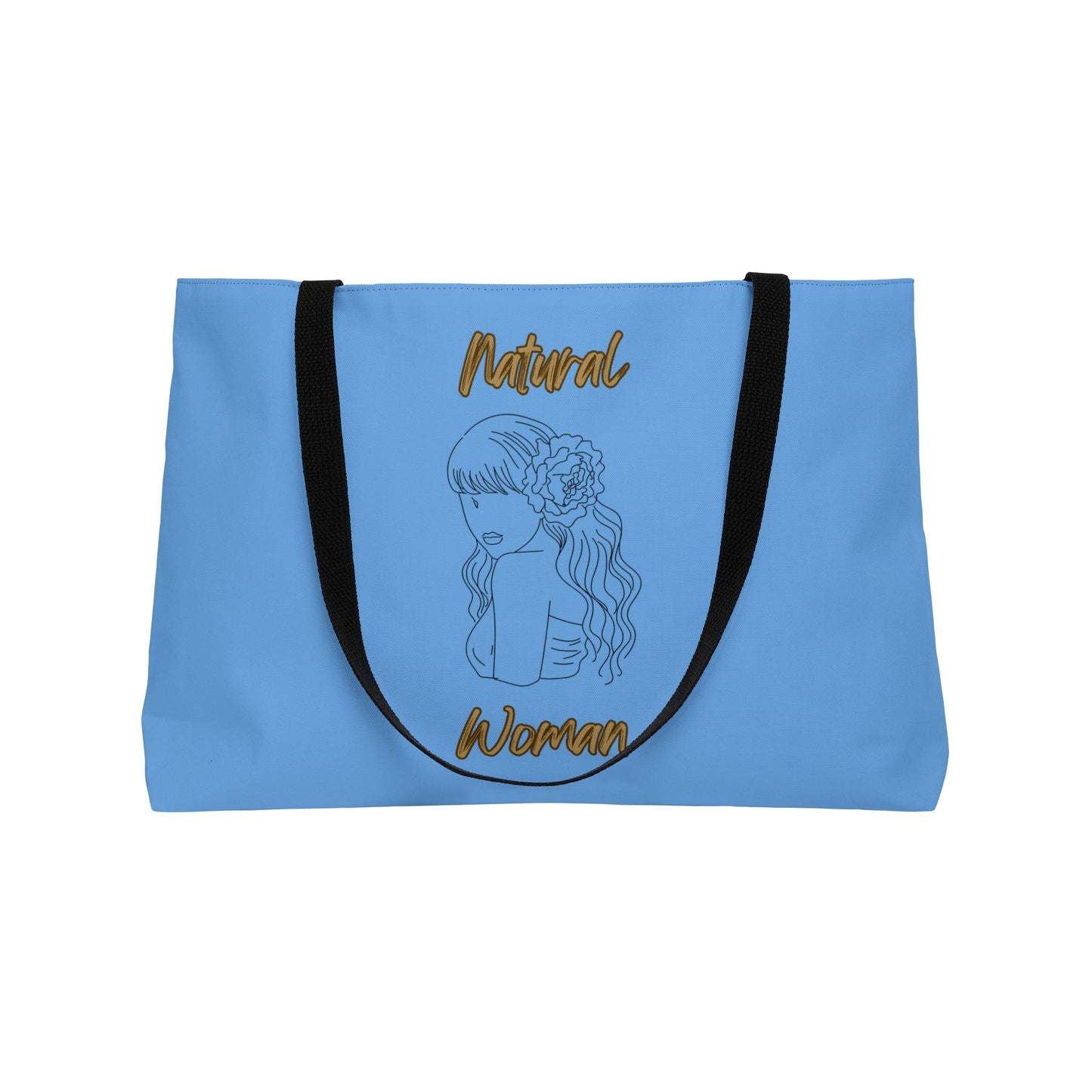 Natural Woman Newness (BL) Weekender Tote Bag LIGHT BLUE