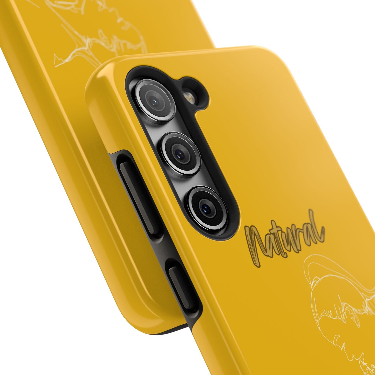 Natural Woman New Life (WL)Tough Phone Cases YELLOW