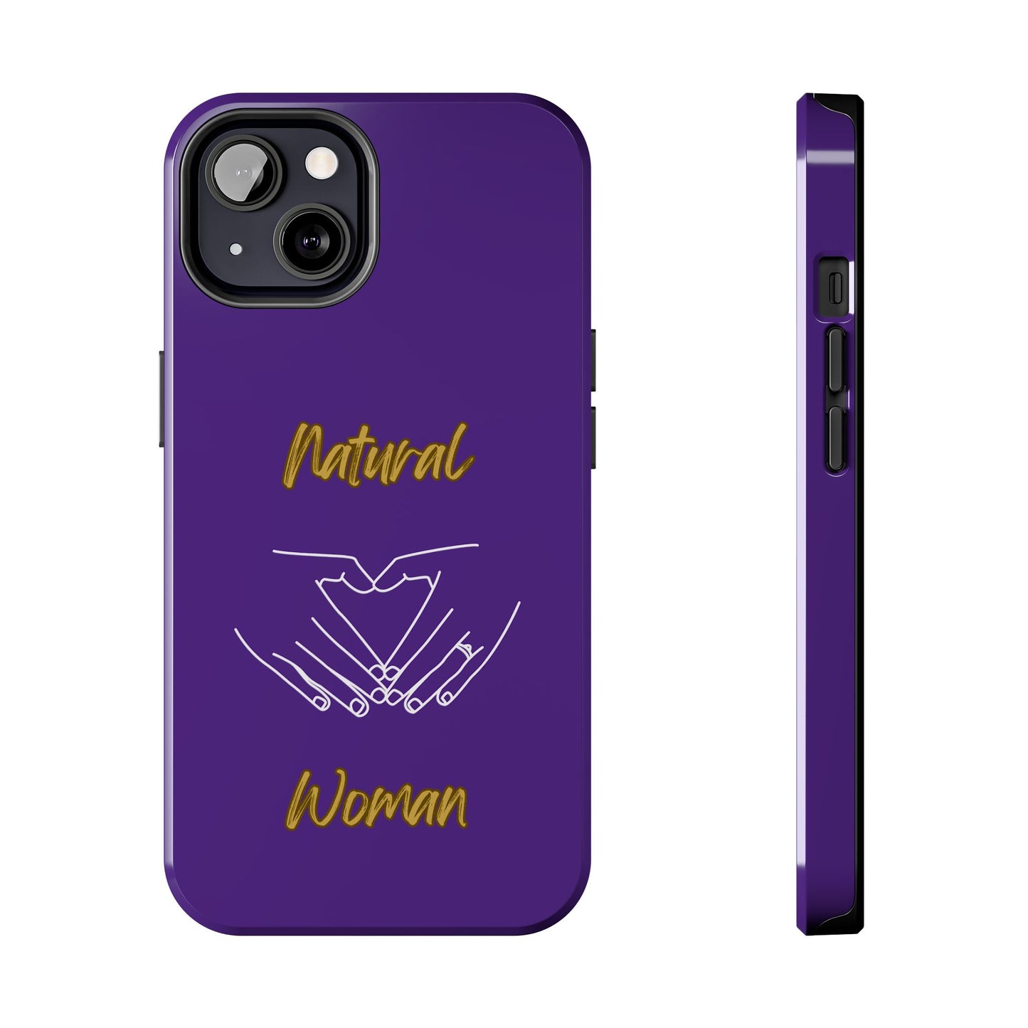 Natural Woman I Love You (WL)Tough Phone Cases PURPLE
