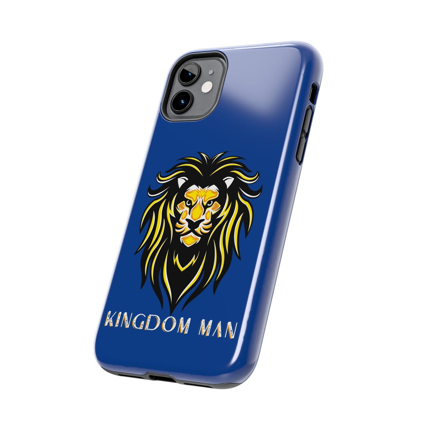 Kingdom Man (White-Gold Label) Tough Phone Case DARK BLUE