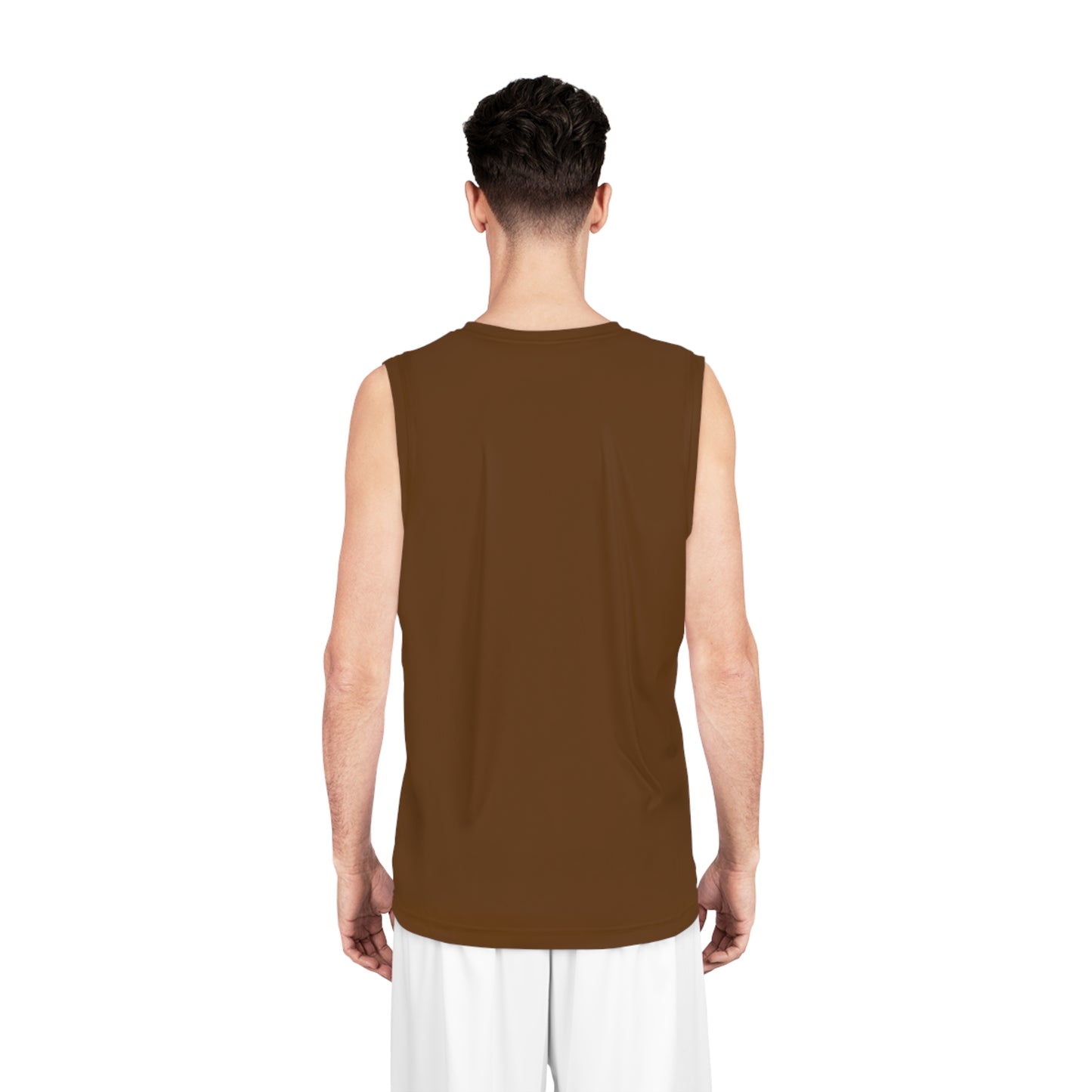 Kingdom Man (Gold) Basketball Jersey BROWN