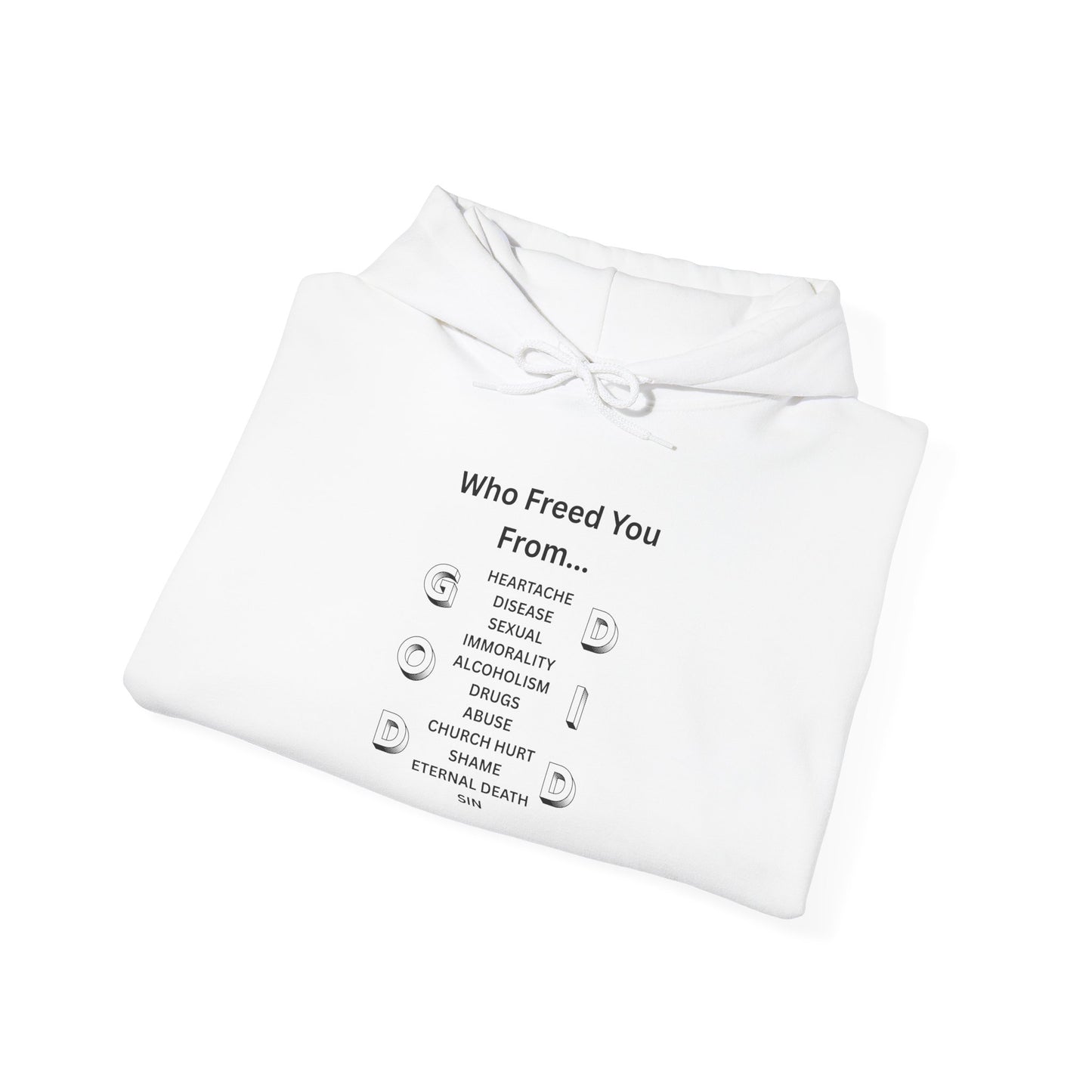 "GOD DID" (BL) Hoodie