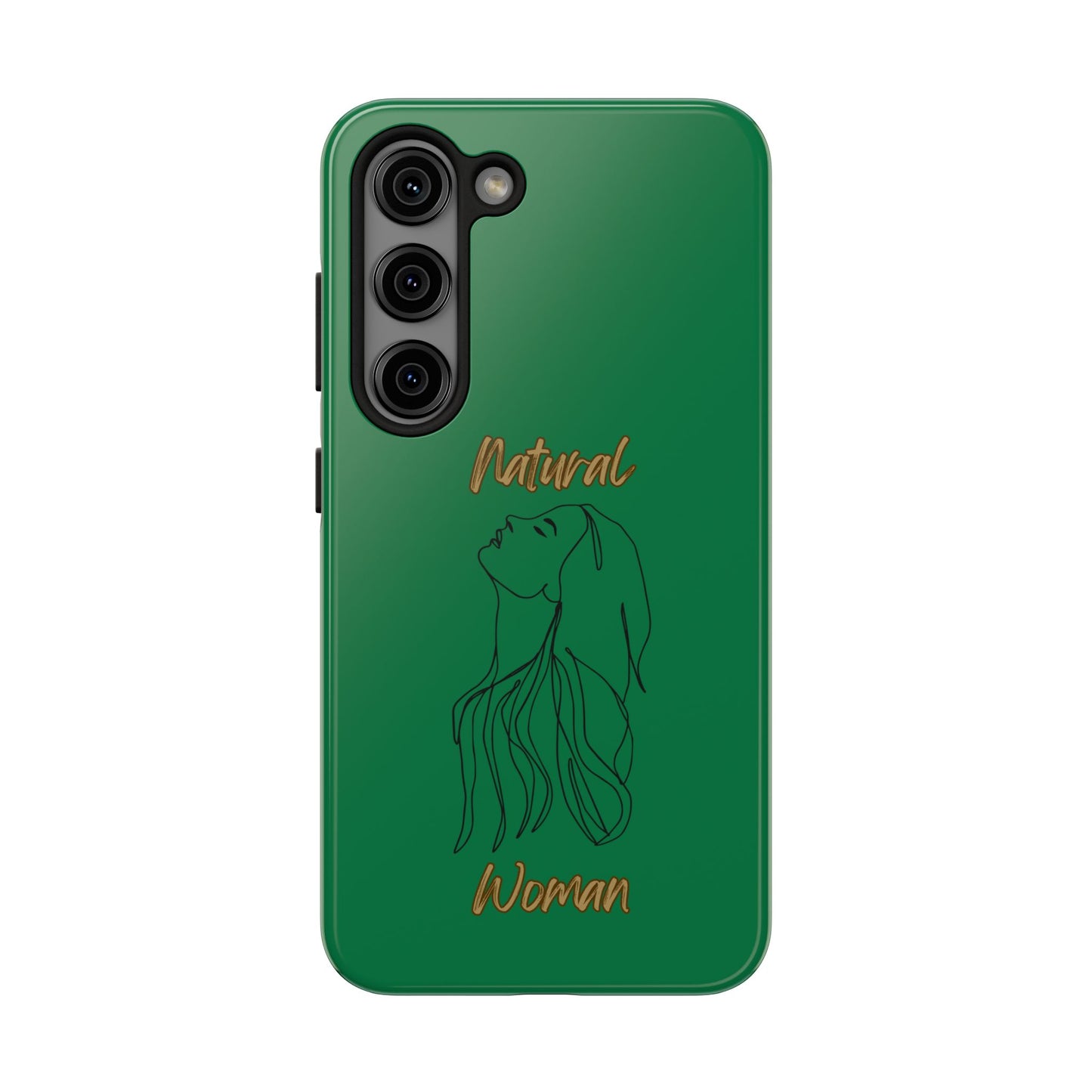 Natural Woman Appreciation (BL) Tough Phone Cases DARK GREEN