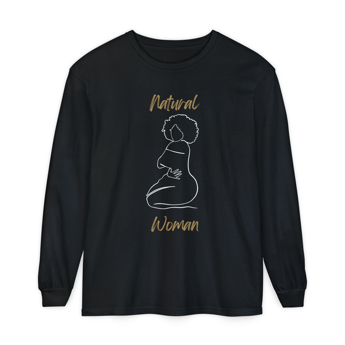 Natural Woman Hug (WL) Long Sleeve T-Shirt