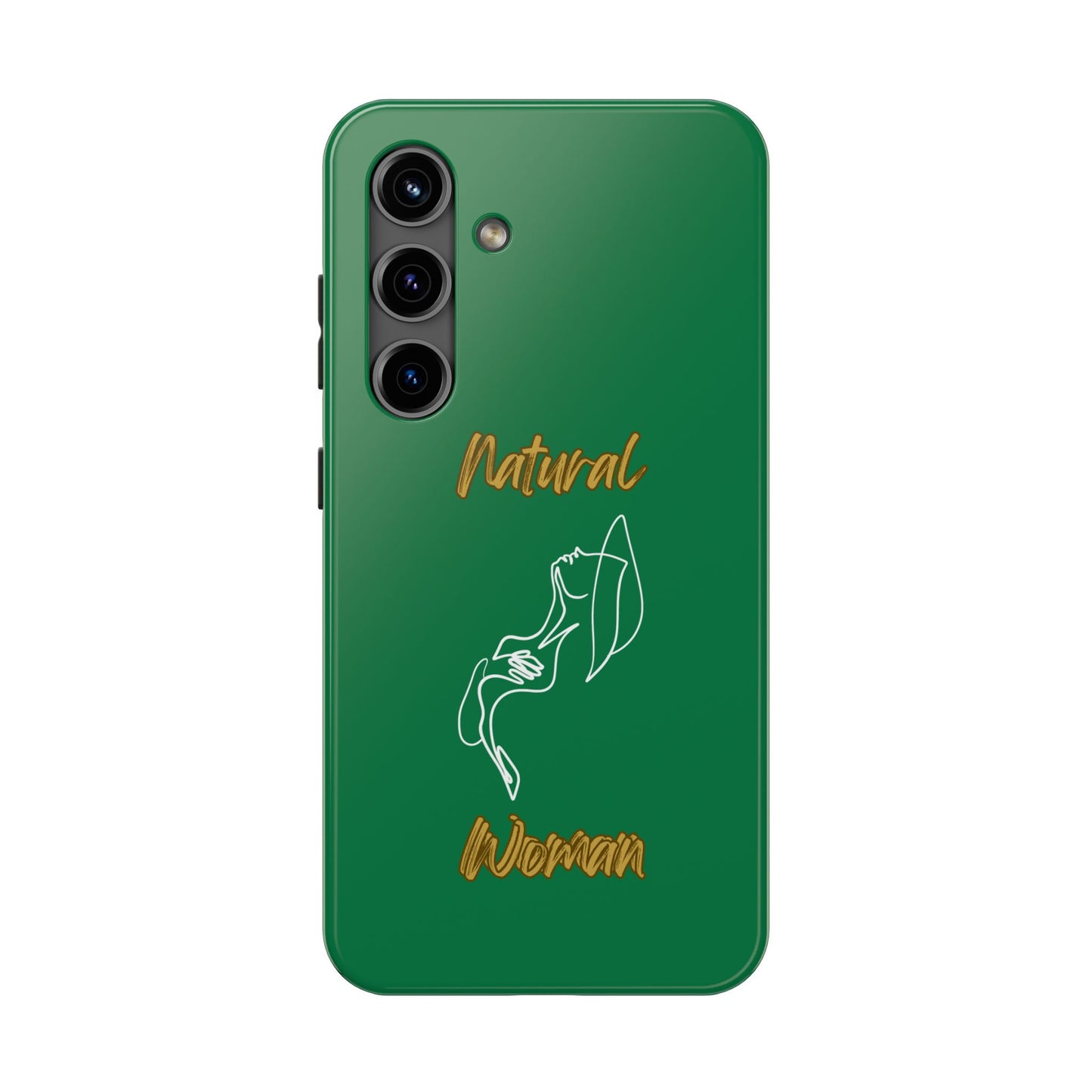 Natural Woman Free (WL)Tough Phone Cases DARK GREEN