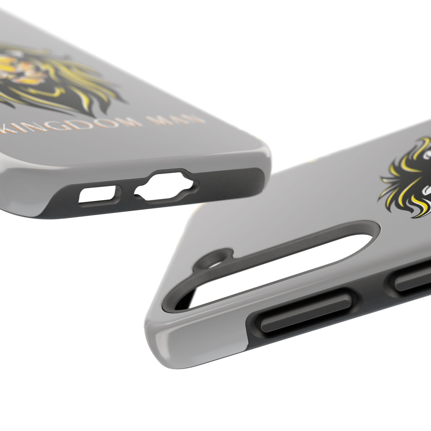 Kingdom Man (White-Gold Label) Tough Phone Case LIGHT GREY