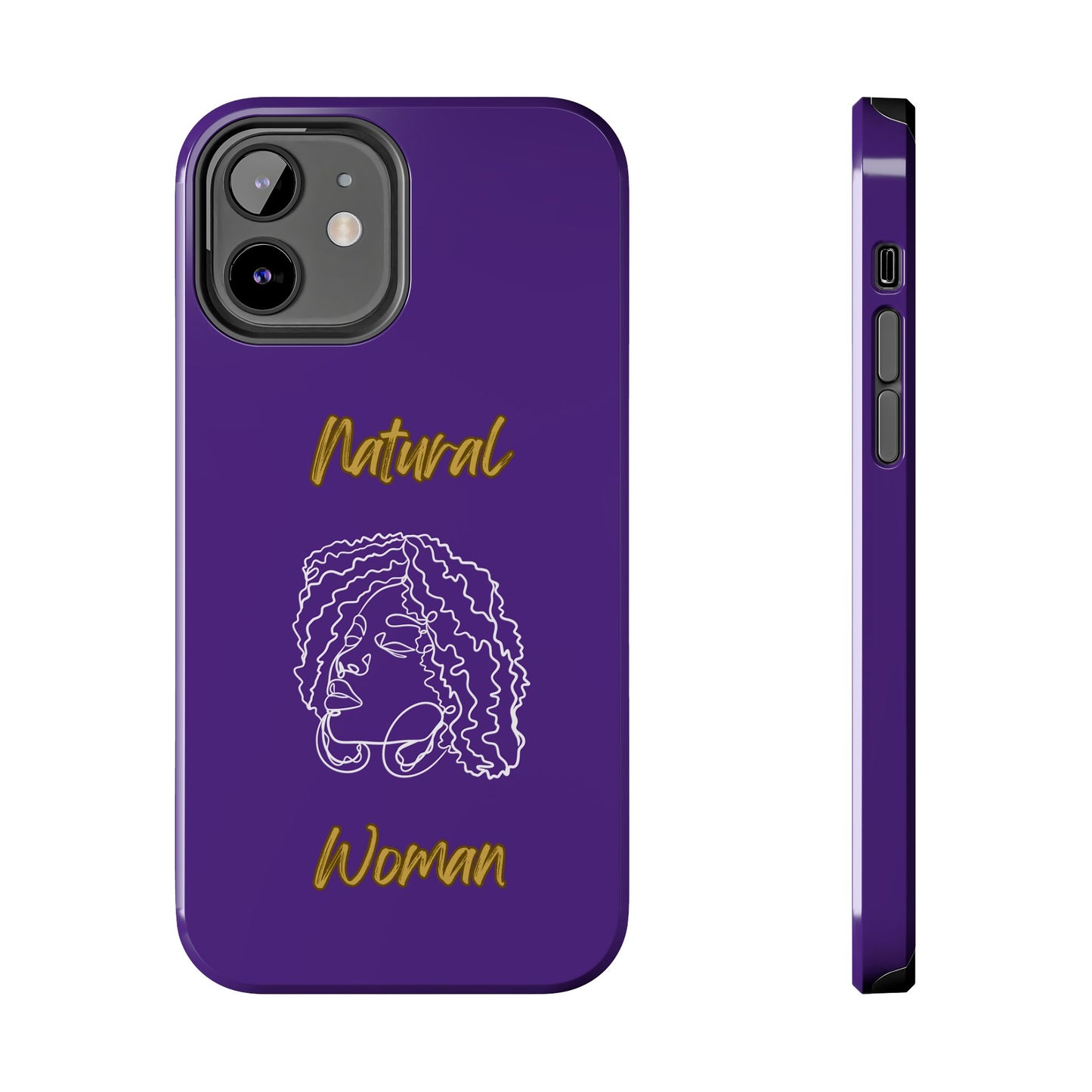 Natural Woman Naturally Me (WL)Tough Phone Cases PURPLE