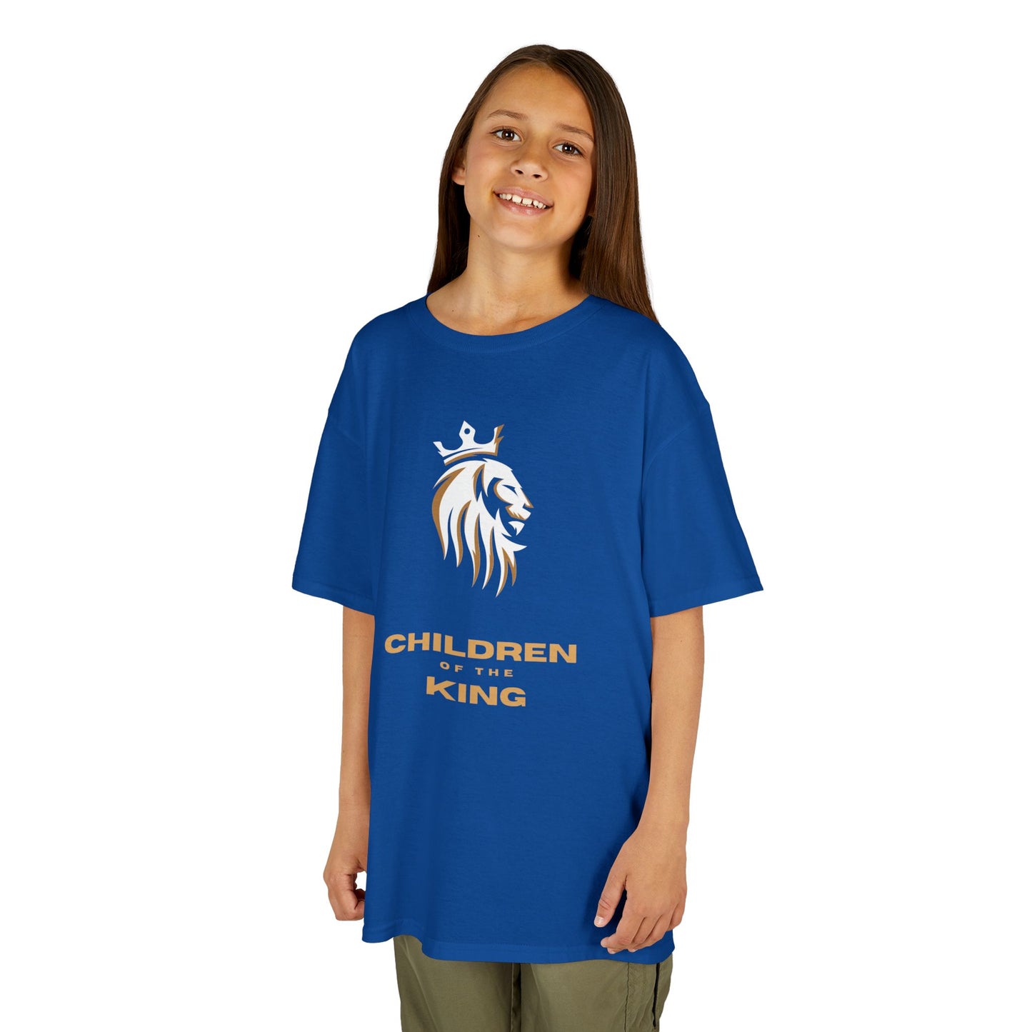 Children of the King Inspirational Kids Cotton T-Shirt (WL)