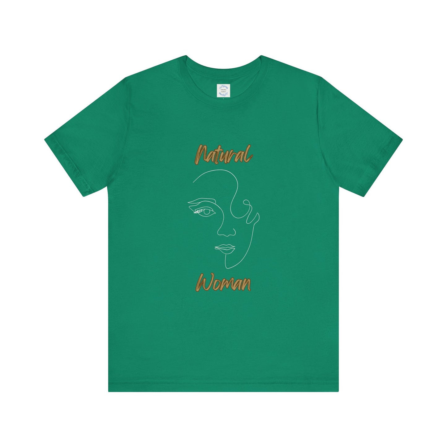 Natural Woman Looking  (WL) Short Sleeve T-Shirt