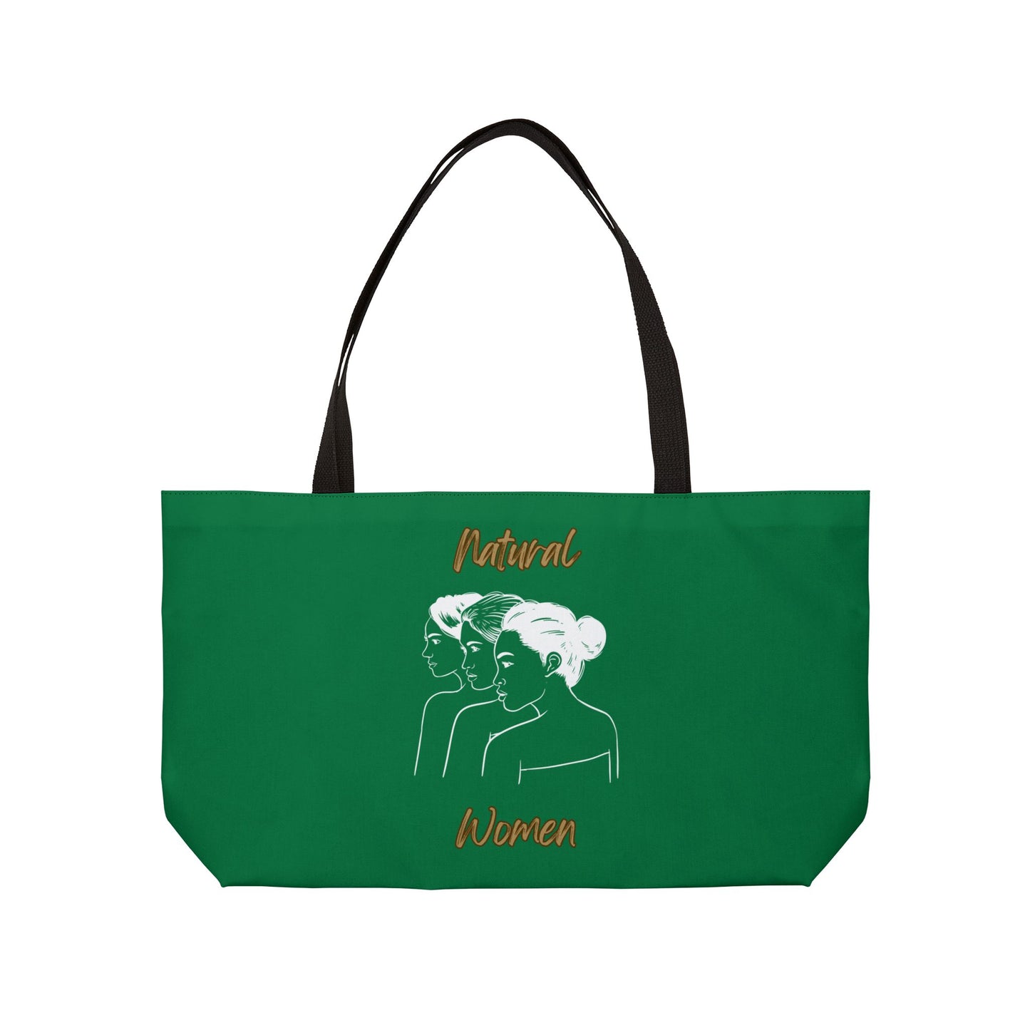 Natural Women United Friends (WL) Weekender Tote Bag DARK GREEN