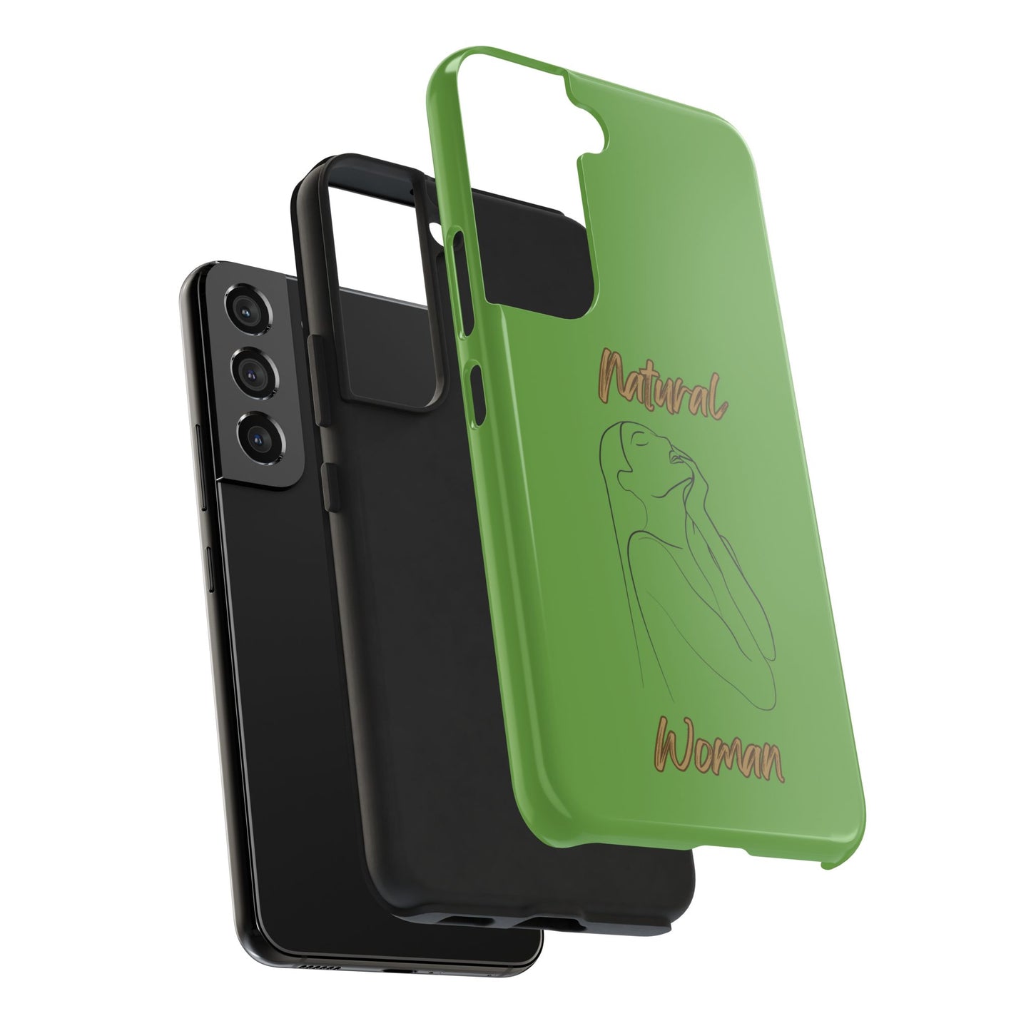 Natural Woman Thank You (BL) Tough Phone Cases GREEN