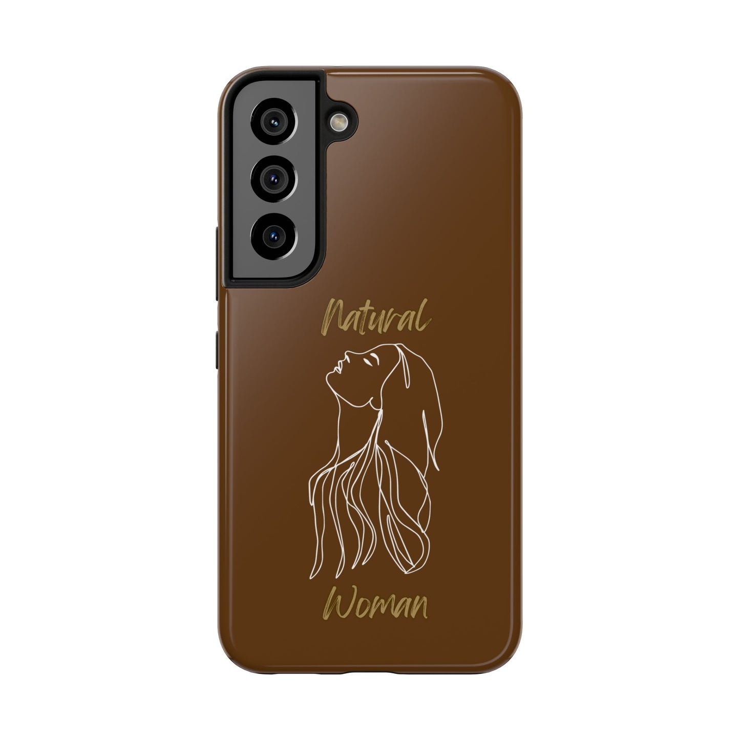 Natural Woman Appreciation (WL)Tough Phone Cases BROWN