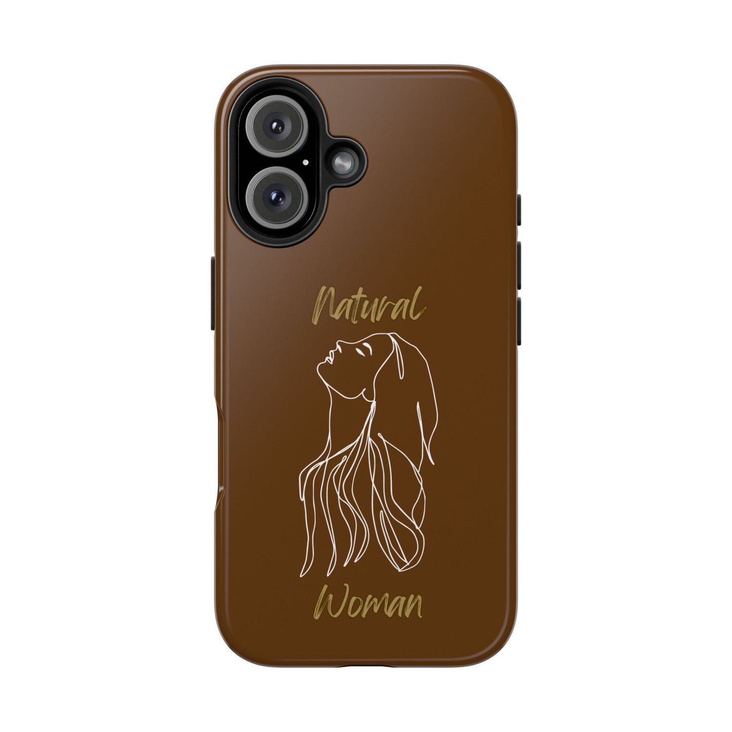 Natural Woman Appreciation (WL)Tough Phone Cases BROWN