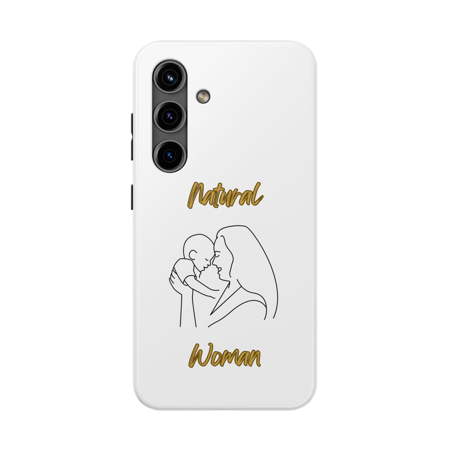 Natural Woman Joy (BL) Tough Phone Cases WHITE