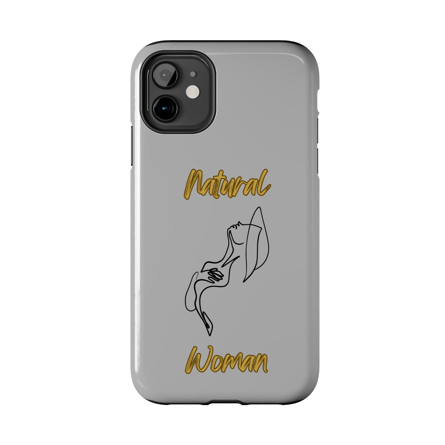 Natural Woman Free (BL)Tough Phone Cases LIGHT GREY