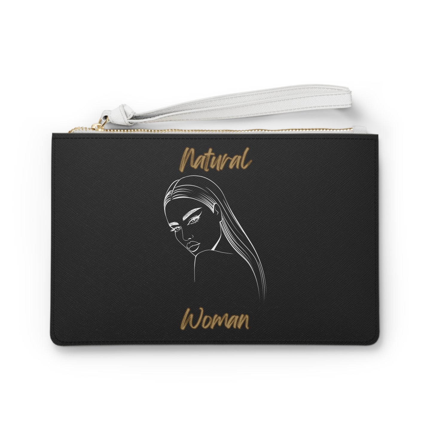 Natural Woman The Stare (WL) Clutch Bag BLACK