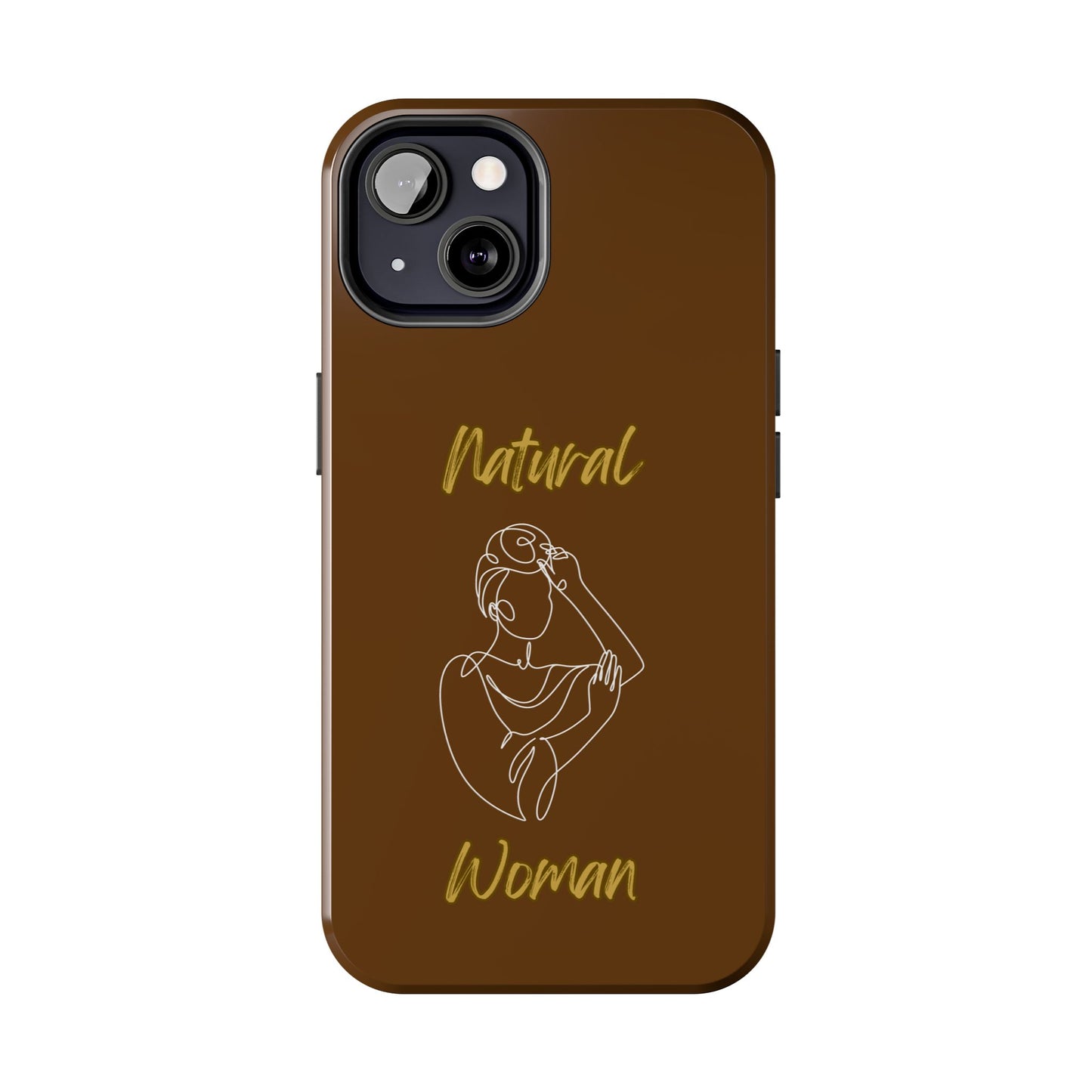 Natural Woman Style (WL)Tough Phone Cases BROWN
