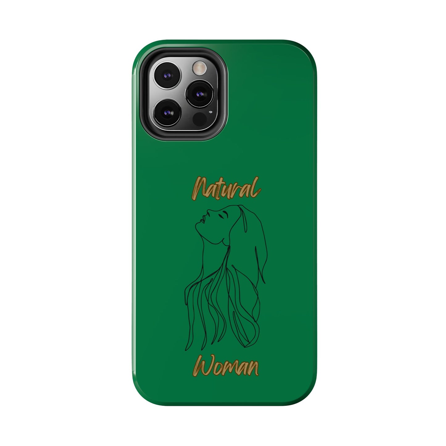 Natural Woman Appreciation (BL) Tough Phone Cases DARK GREEN