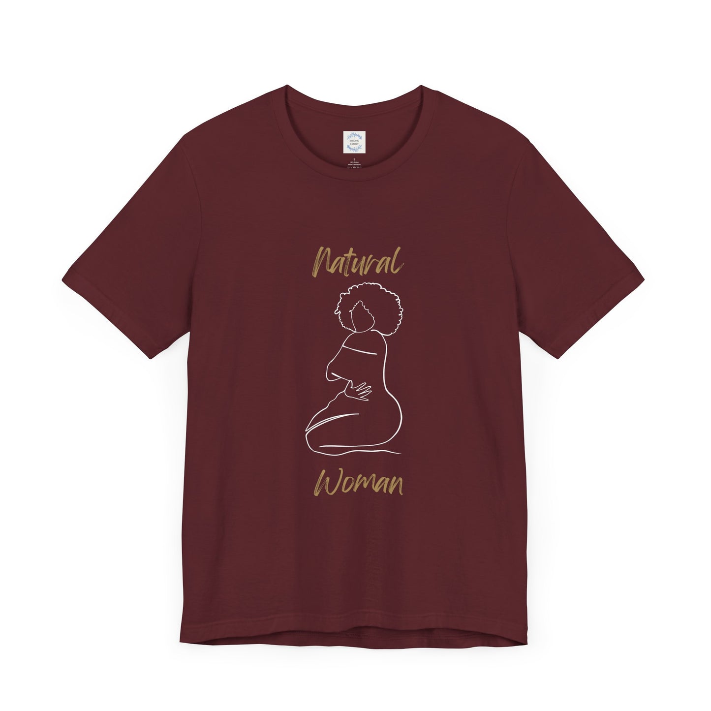 Natural Woman Hug (WL) Short Sleeve T-Shirt