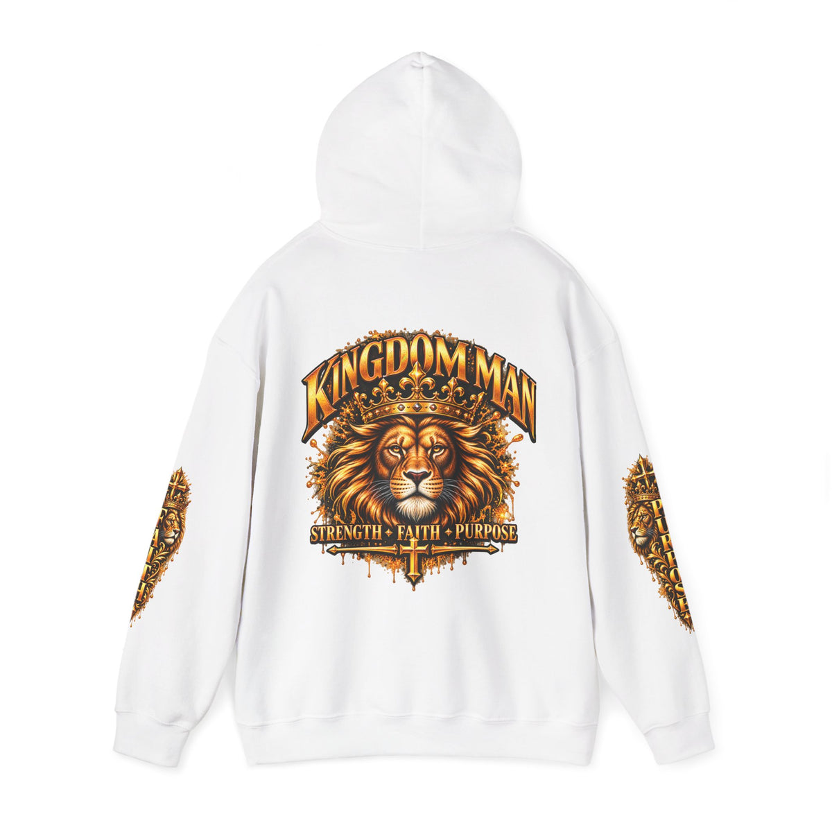 KINGDOM MAN™ Crowned Lion Hoodie