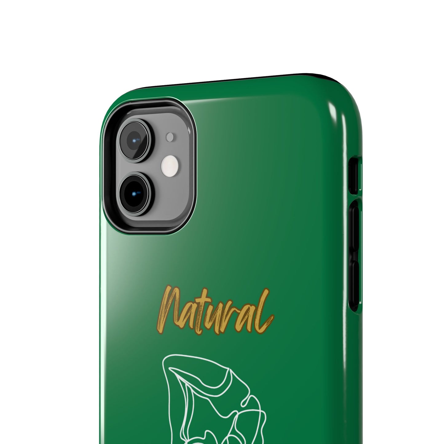 Natural Woman Flexible (WL)Tough Phone Cases DARK GREEN