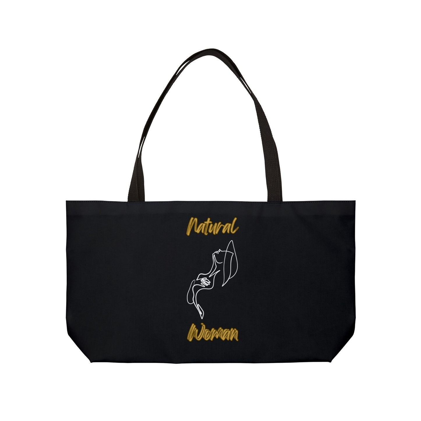 Natural Woman Free (WL) Weekender Tote Bag BLACK