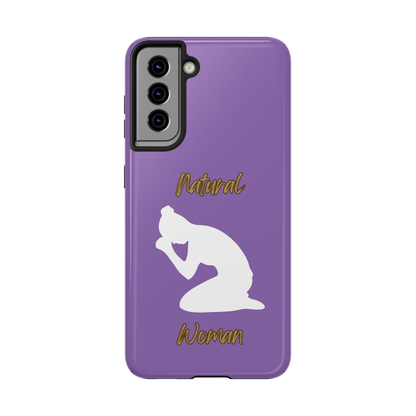 Natural Woman Pray (WL) Tough Phone Cases LIGHT PURPLE