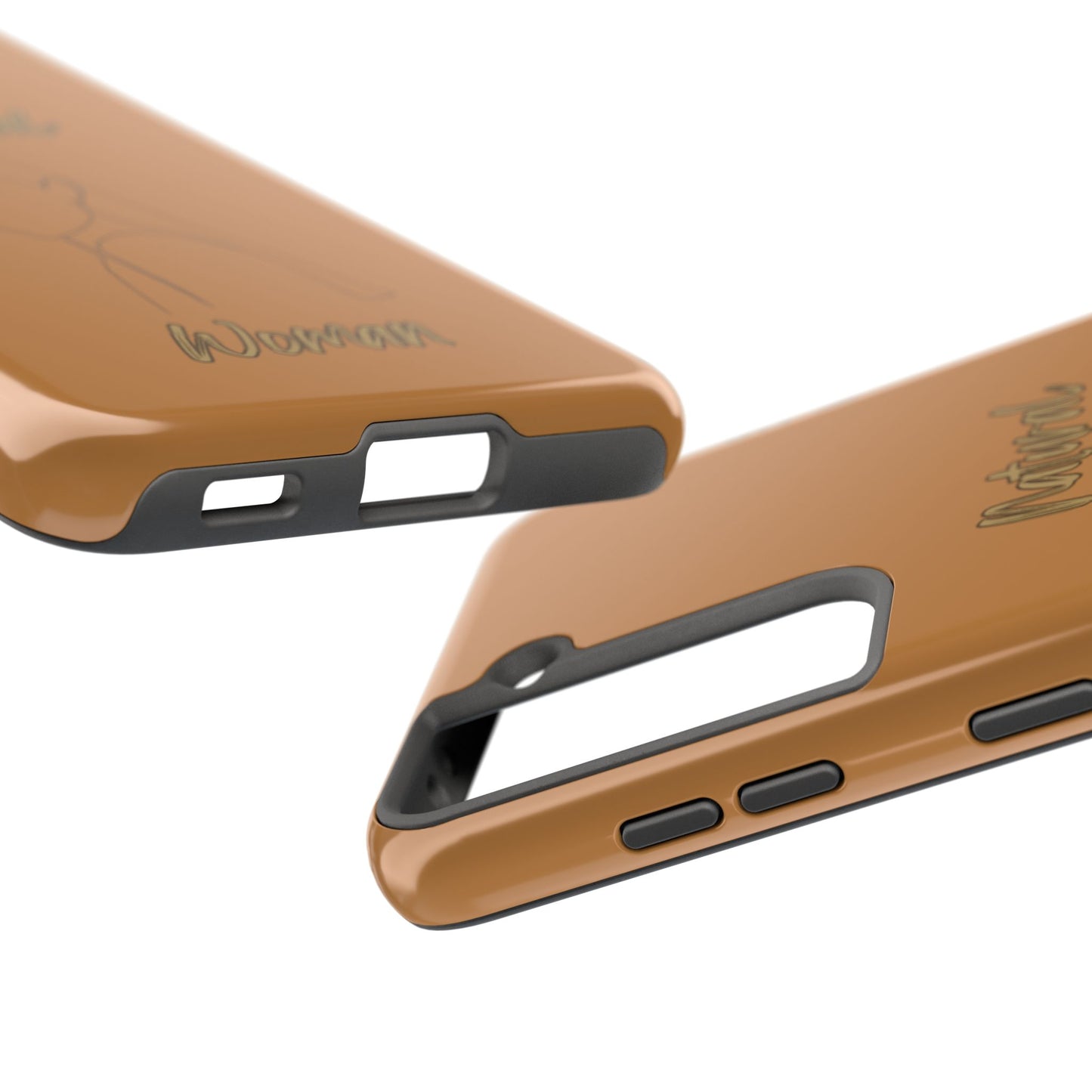 Natural Woman Tilted Look (BL) Tough Phone Cases LIGHT BROWN