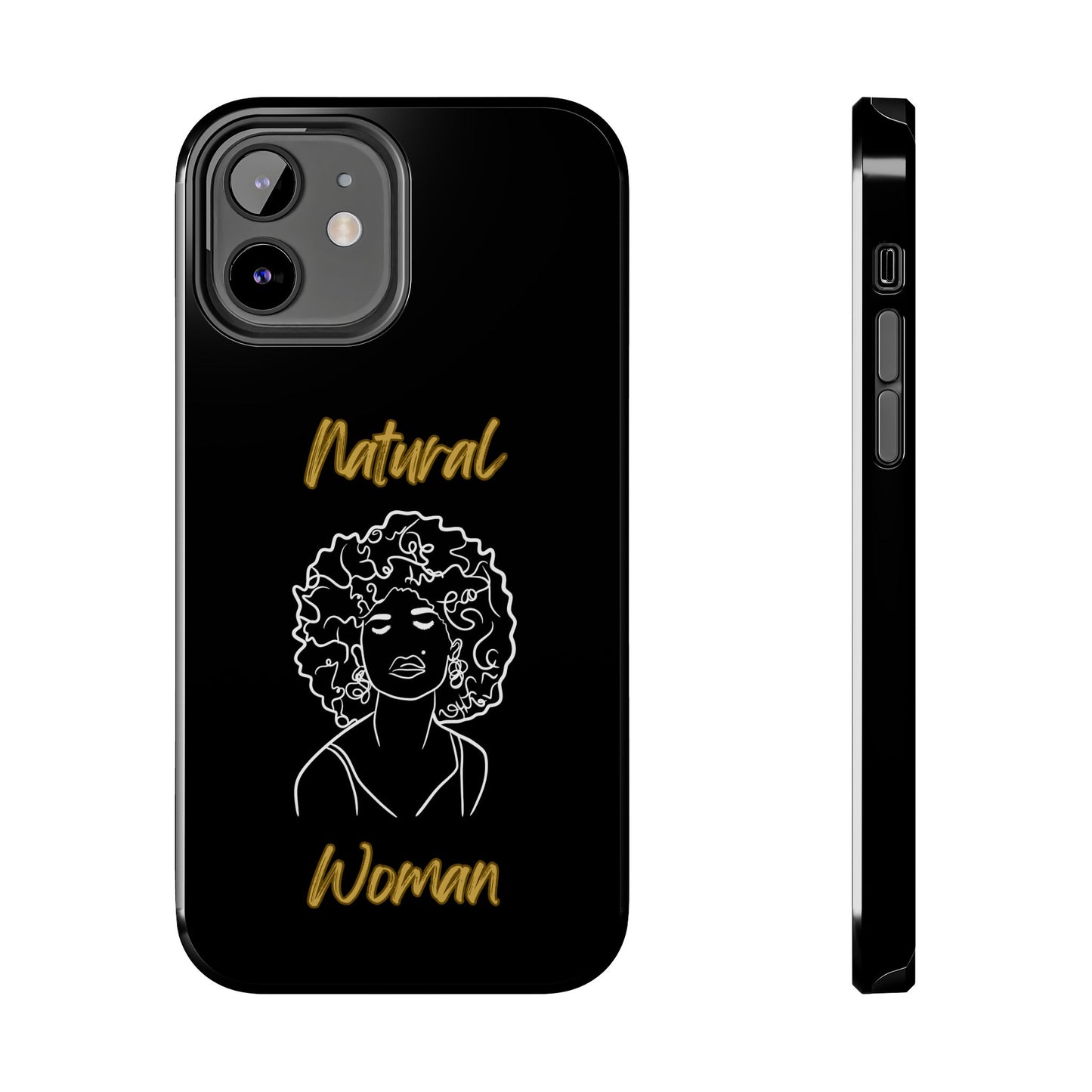 Natural Woman All About Me (WL)Tough Phone Cases BLACK