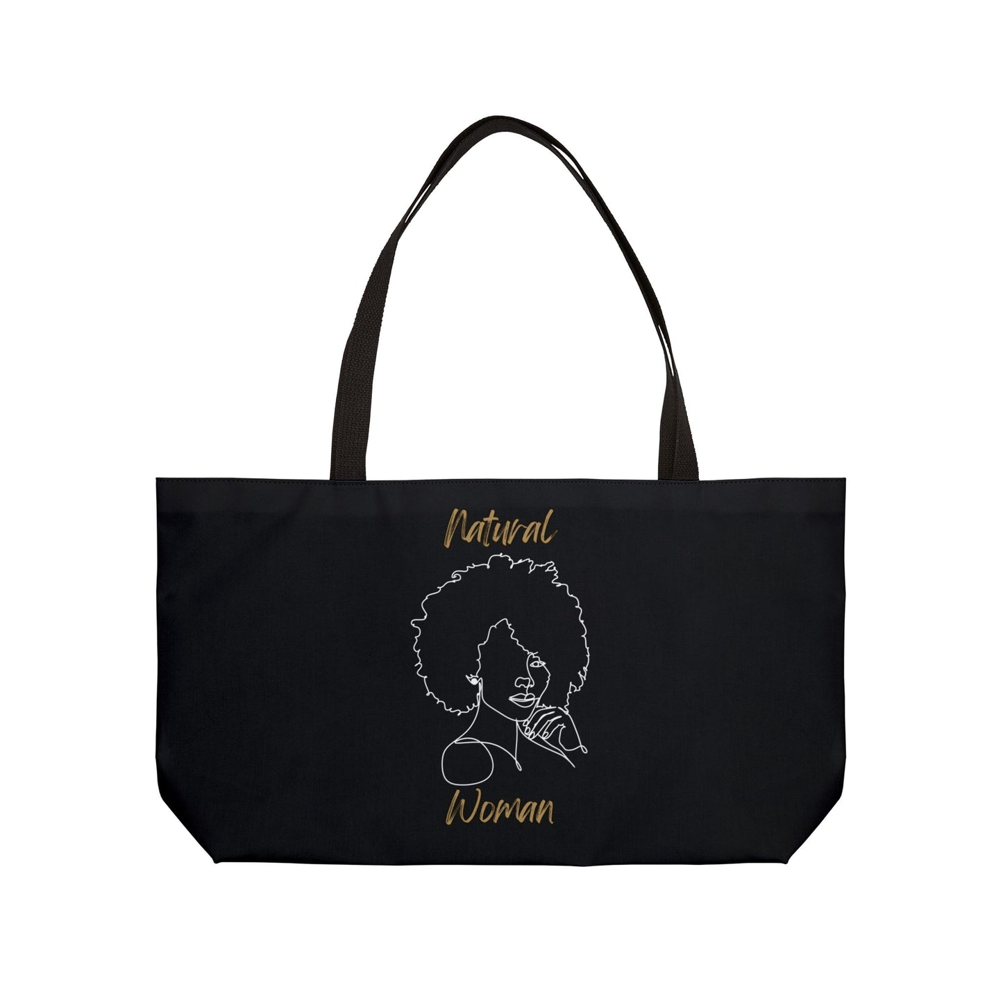 Natural Woman The Look (WL) Weekender Tote Bag BLACK