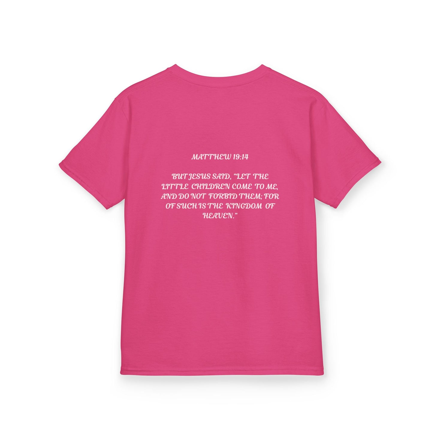 Children of the King Inspirational Kids Cotton T-Shirt (BL)