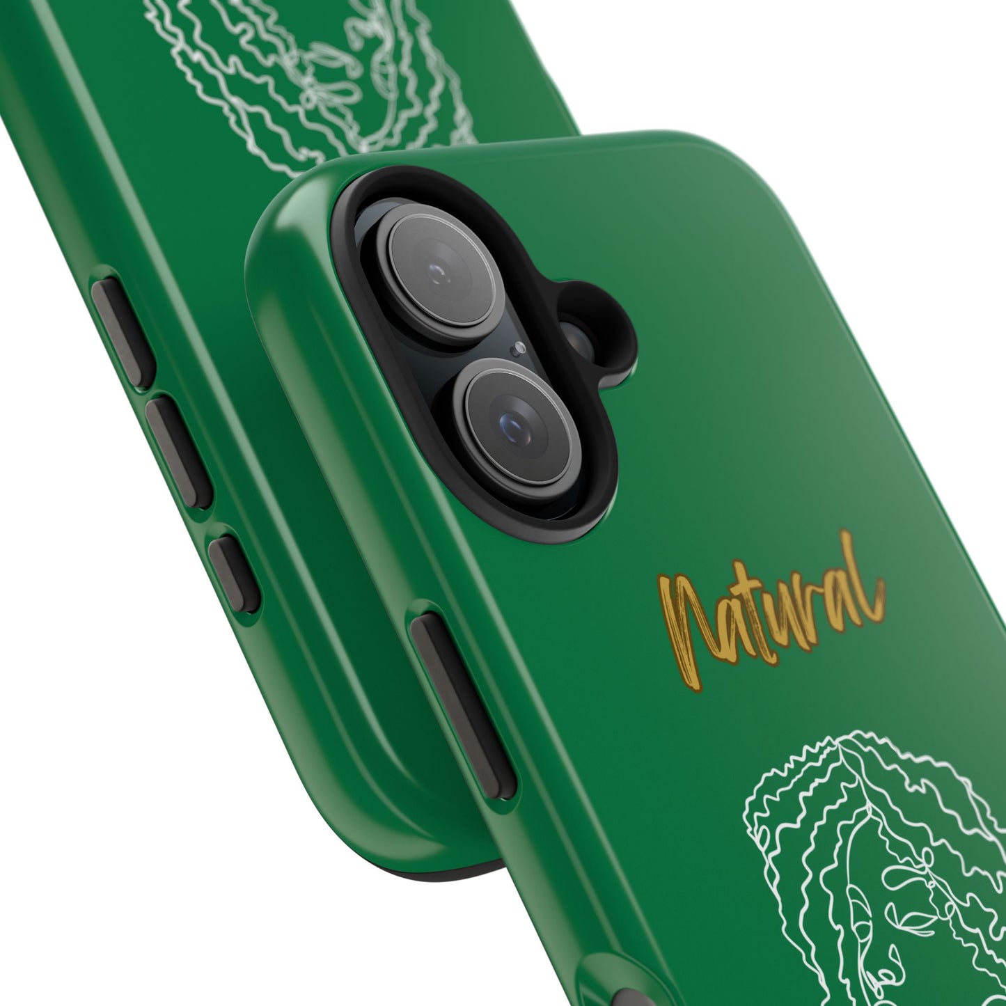 Natural Woman Naturally Me (WL)Tough Phone Cases DARK GREEN