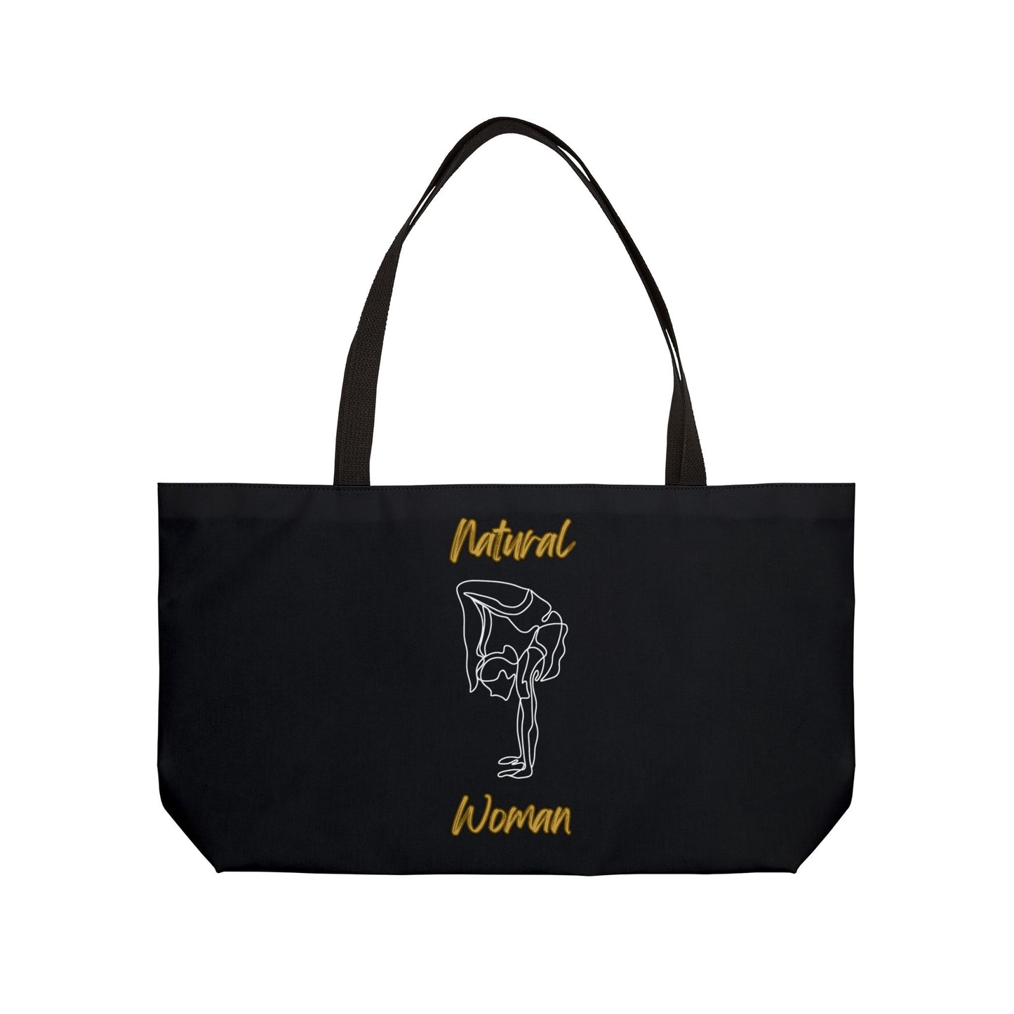 Natural Woman Flexible (WL) Weekender Tote Bag BLACK