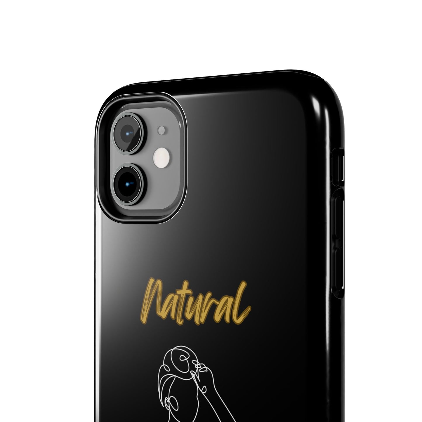 Natural Woman Style (WL)Tough Phone Cases BLACK