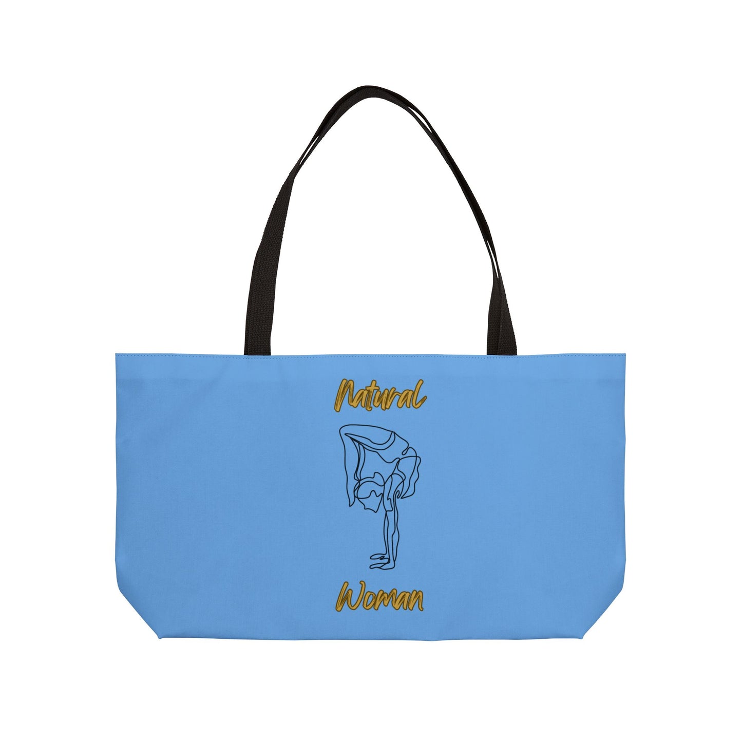 Natural Woman Flexible (BL) Weekender Tote Bag LIGHT BLUE