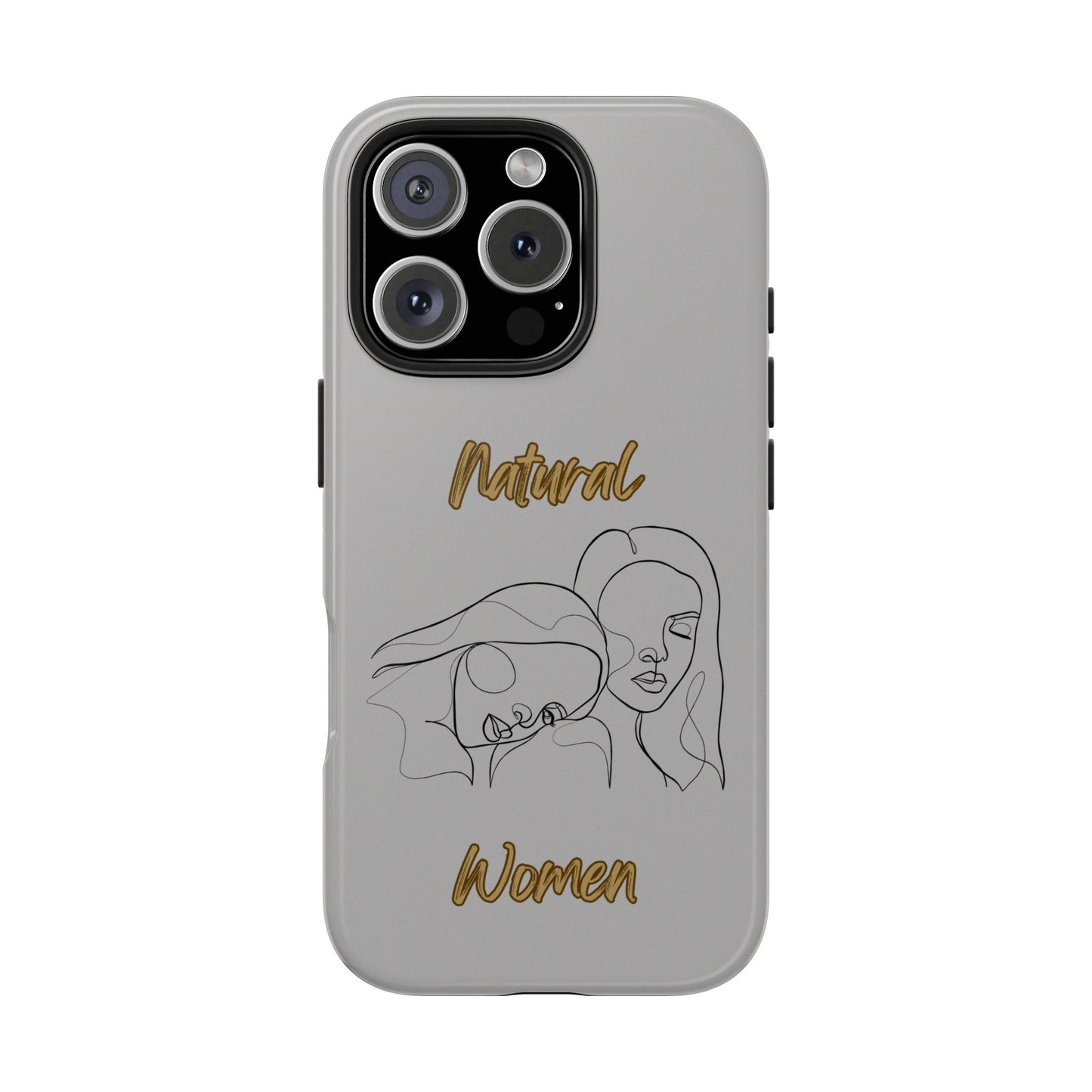 Natural Woman Sisters (BL)Tough Phone Cases LIGHT GREY