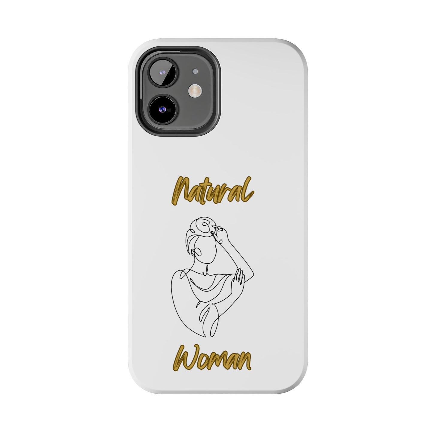 Natural Woman Style (BL)Tough Phone Cases WHITE