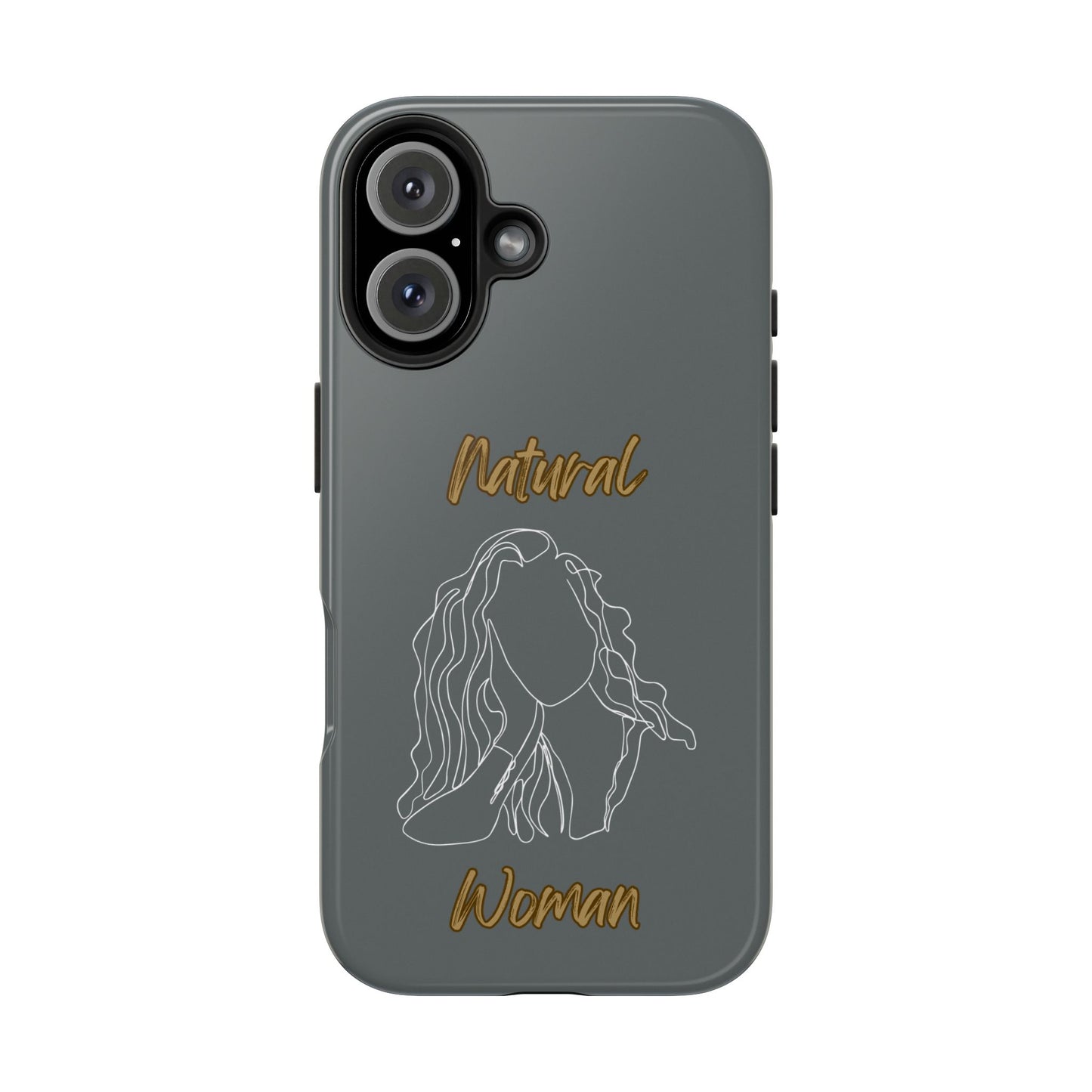 Natural Woman Relaxed (WL) Tough Phone Cases DARK GREY