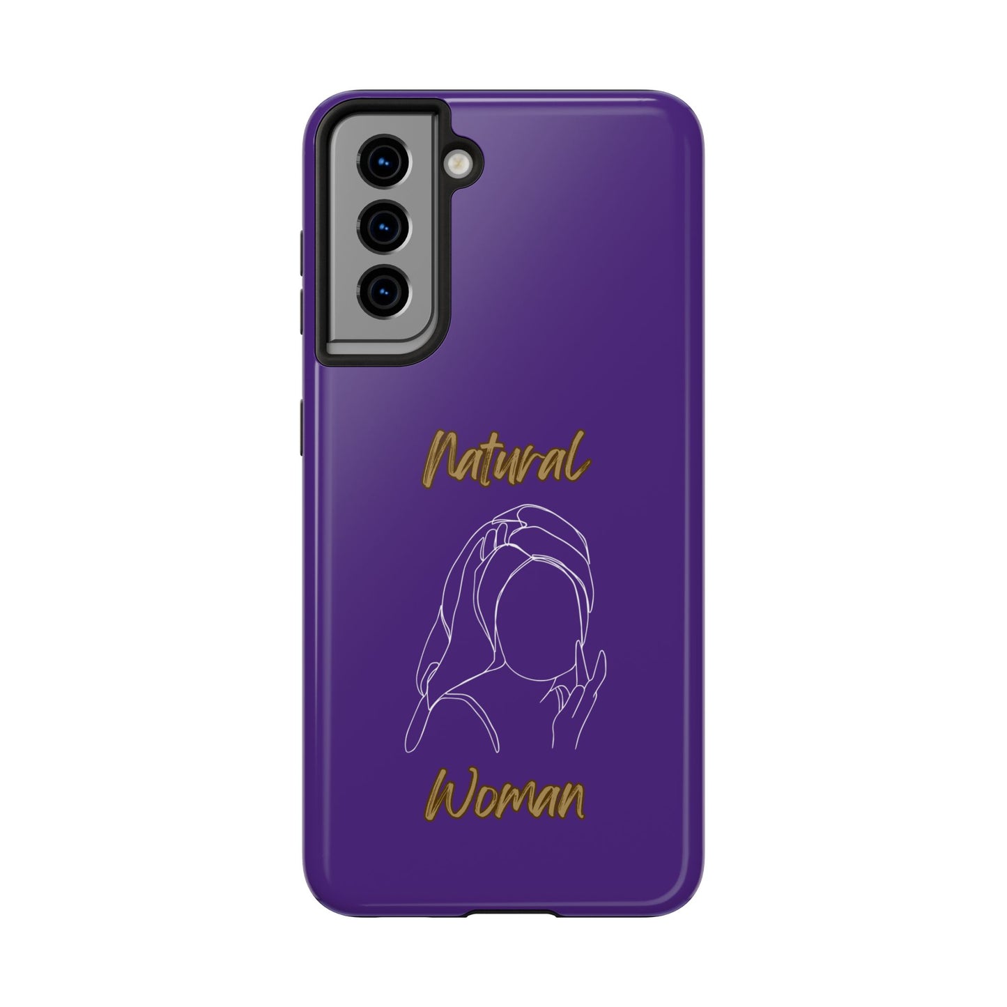 Natural Woman Towel Wrapped (WL)Tough Phone Cases PURPLE