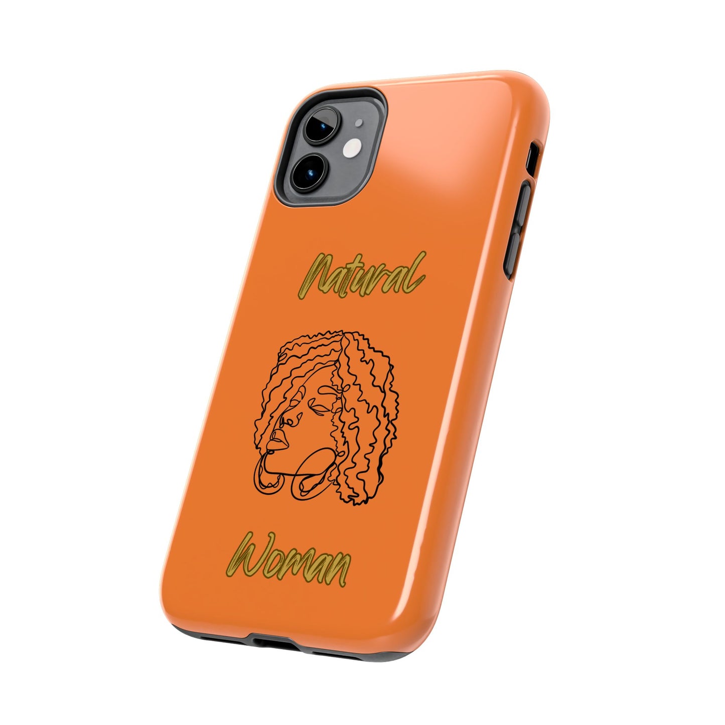 Natural Woman Naturally Me (BL)Tough Phone Cases CRUSTA