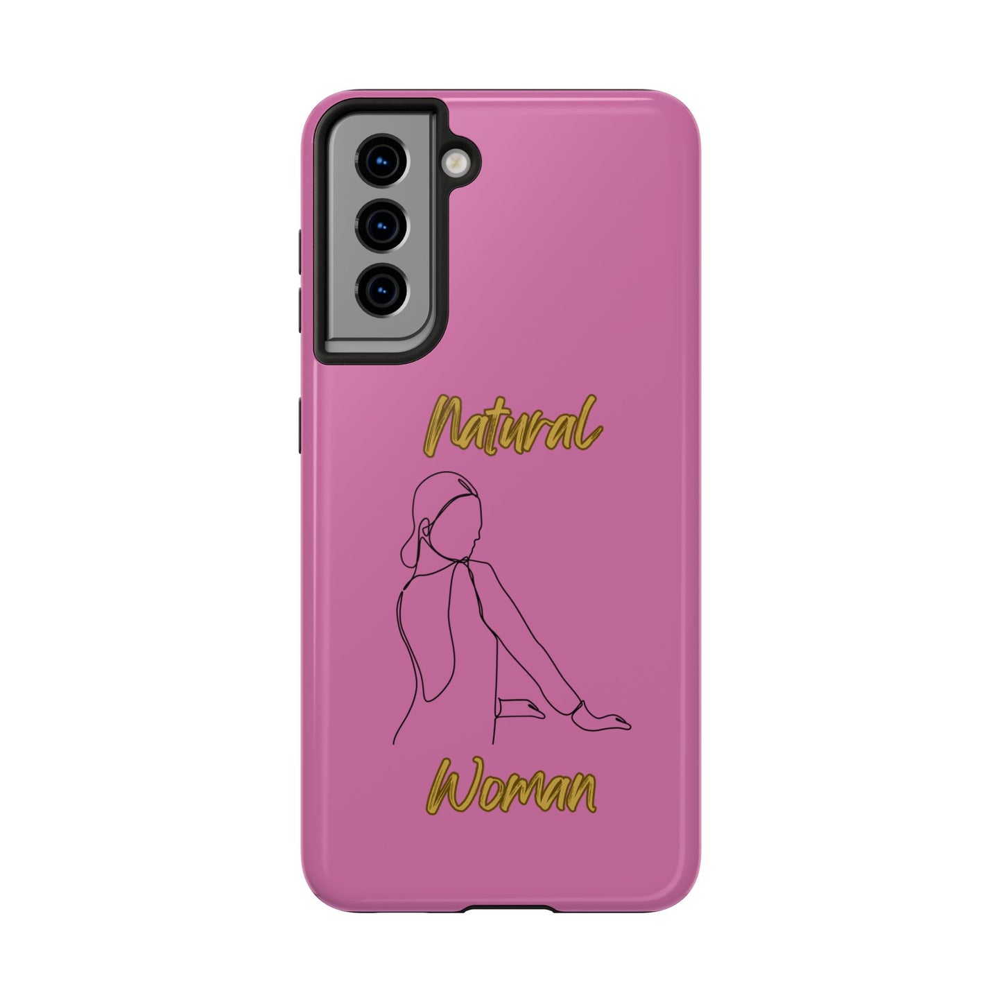 Natural Woman Hands Free (BL)Tough Phone Cases LIGHT PINK