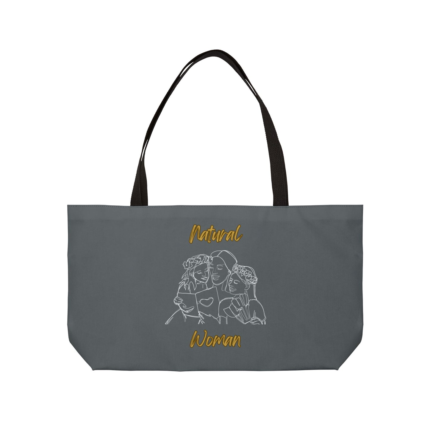 Natural Woman Me & My Girls (WL) Weekender Tote Bag DARK GREY