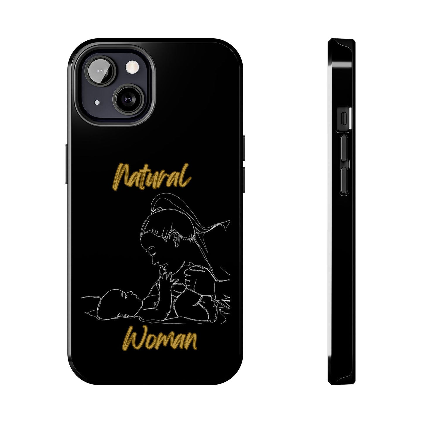 Natural Woman New Life (WL)Tough Phone Cases BLACK