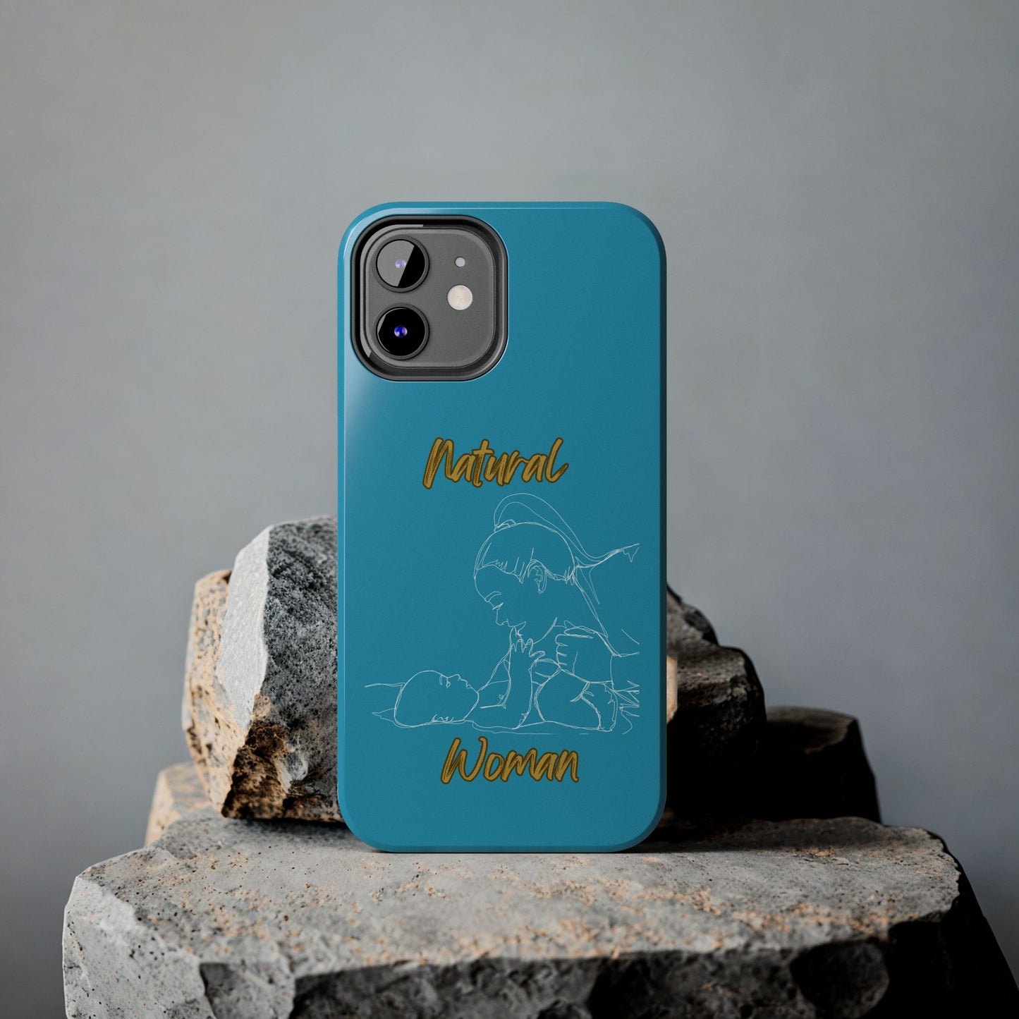 Natural Woman New Life (WL)Tough Phone Cases TURQUOISE
