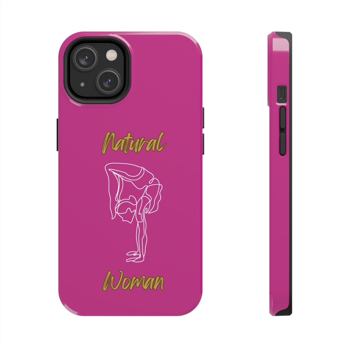 Natural Woman Flexible (WL)Tough Phone Cases PINK