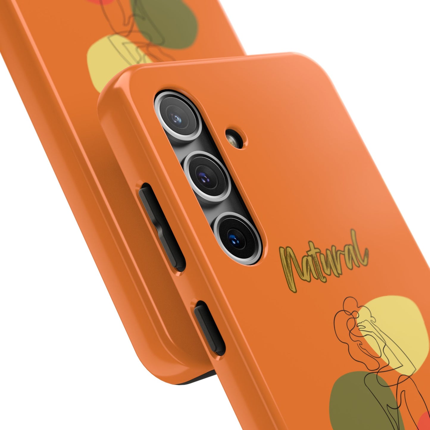 Natural Woman Colorful Pose (BL)Tough Phone Cases CRUSTA