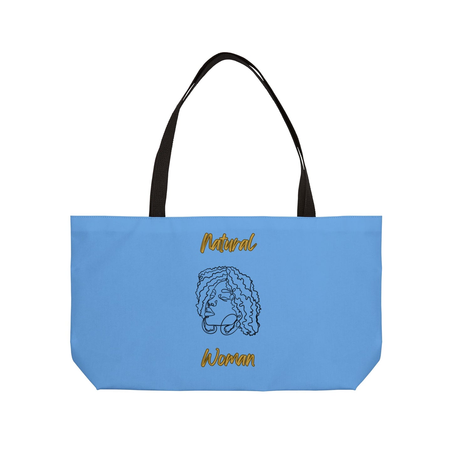 Natural Woman Naturally Me (BL) Weekender Tote Bag LIGHT BLUE