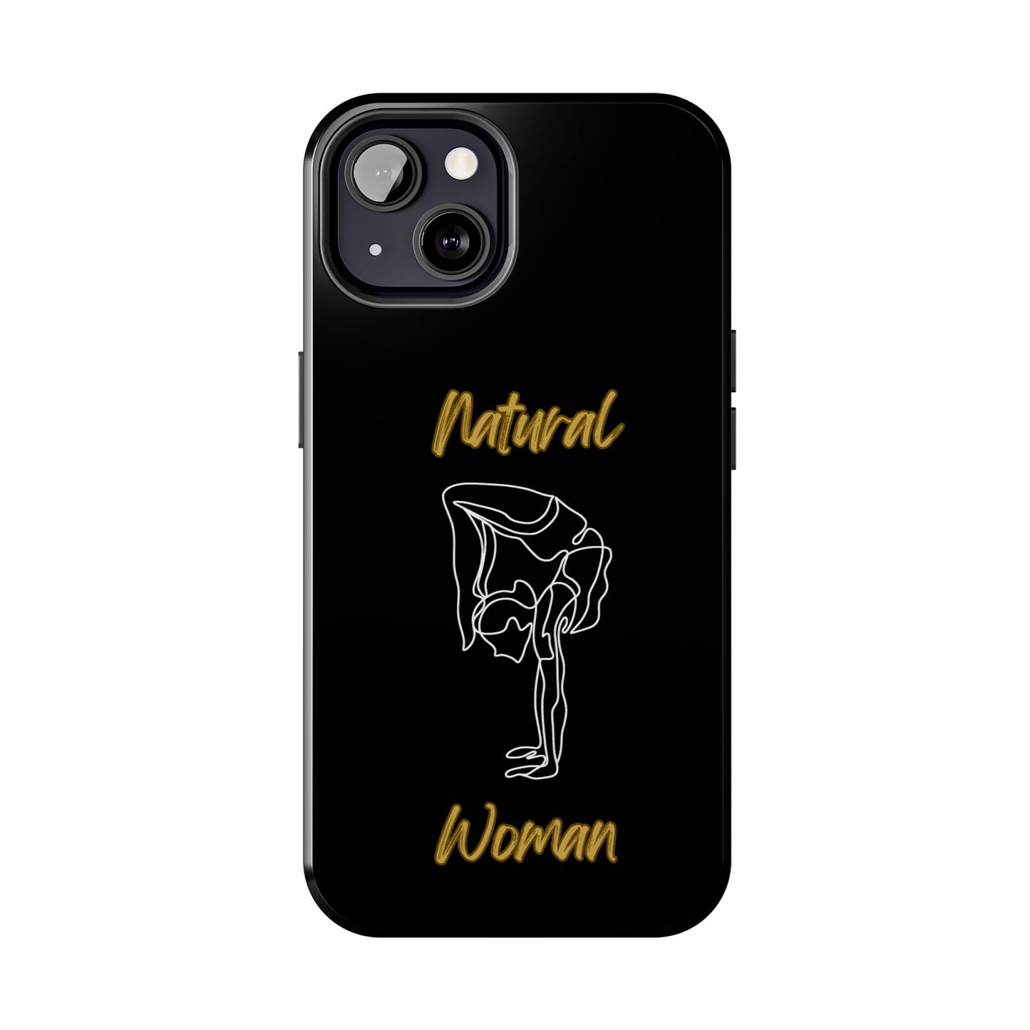 Natural Woman Flexible (WL)Tough Phone Cases BLACK