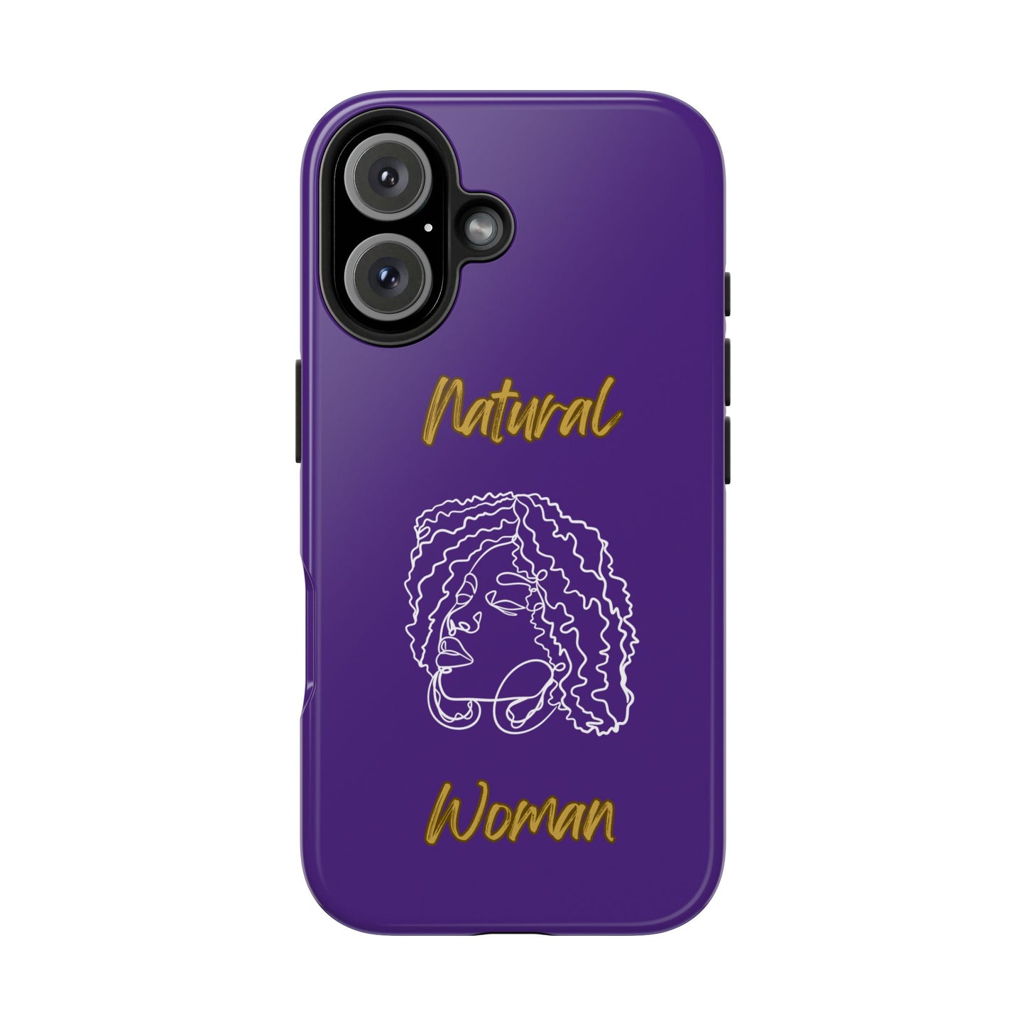 Natural Woman Naturally Me (WL)Tough Phone Cases PURPLE