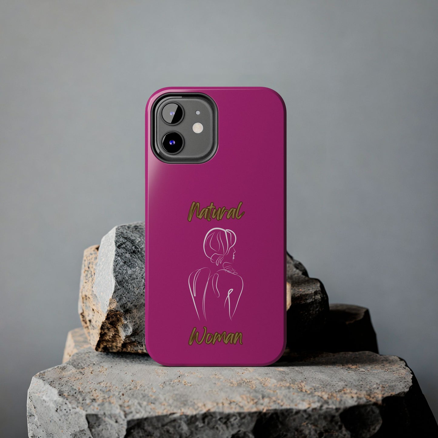 Natural Woman Back (WL)Tough Phone Cases PINK